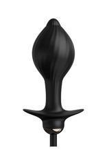 PIPEDREAM AFC ANAL FANTASY COLLECTION ELITE AUTO-THROB INFLATABLE VIBRATING PLUG - BLACK
