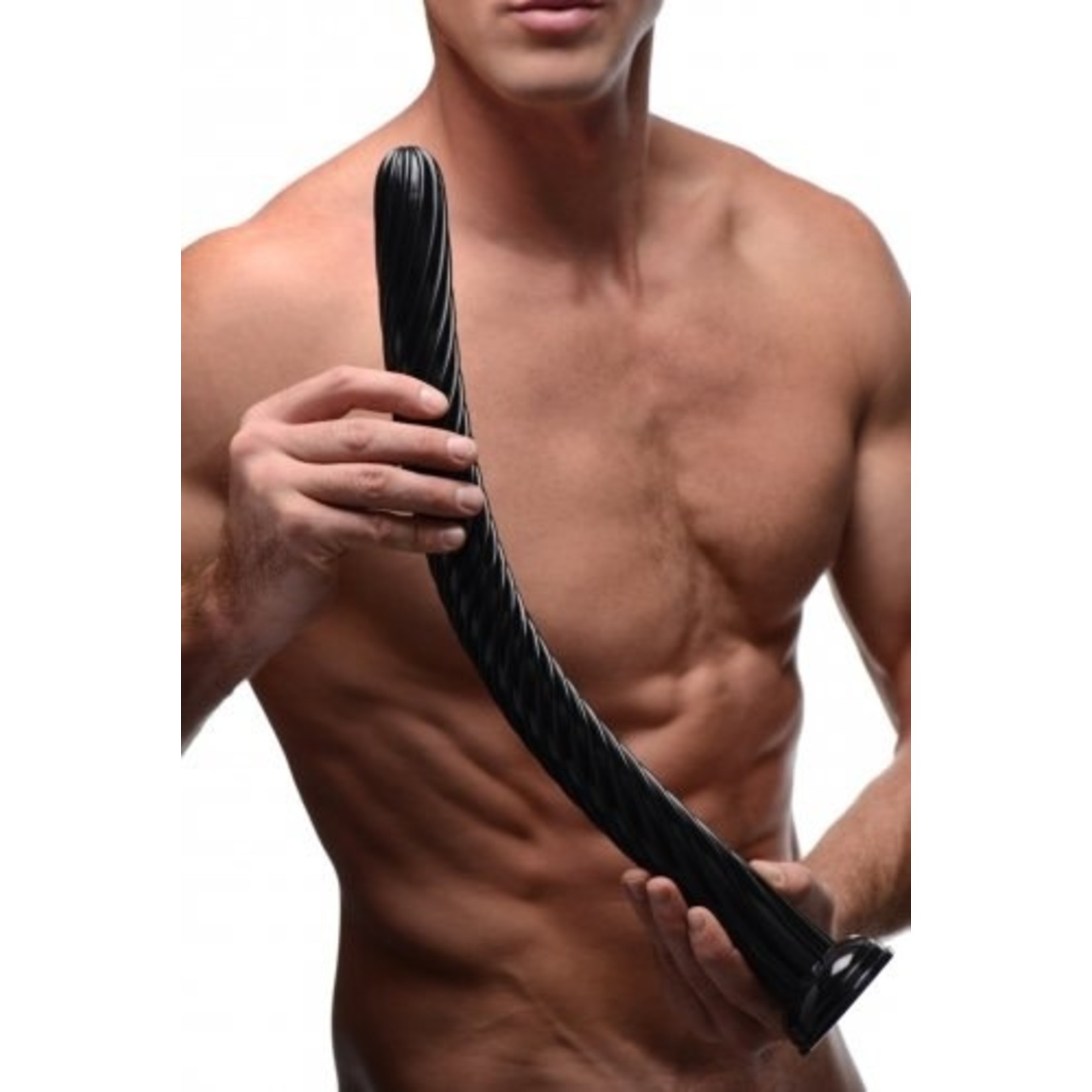 XR BRANDS HOSED  19 INCH SPIRAL ANAL SNAKE