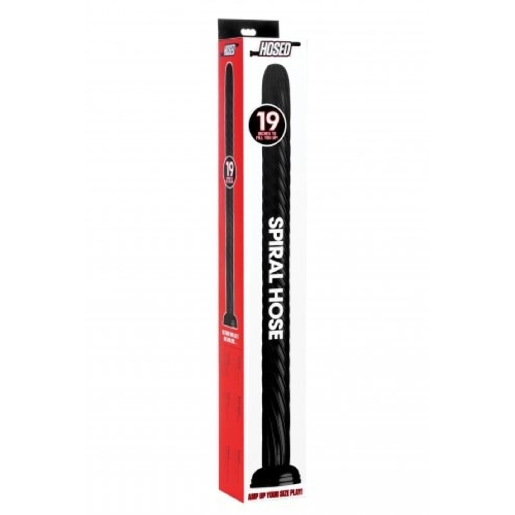 XR BRANDS HOSED  19 INCH SPIRAL ANAL SNAKE
