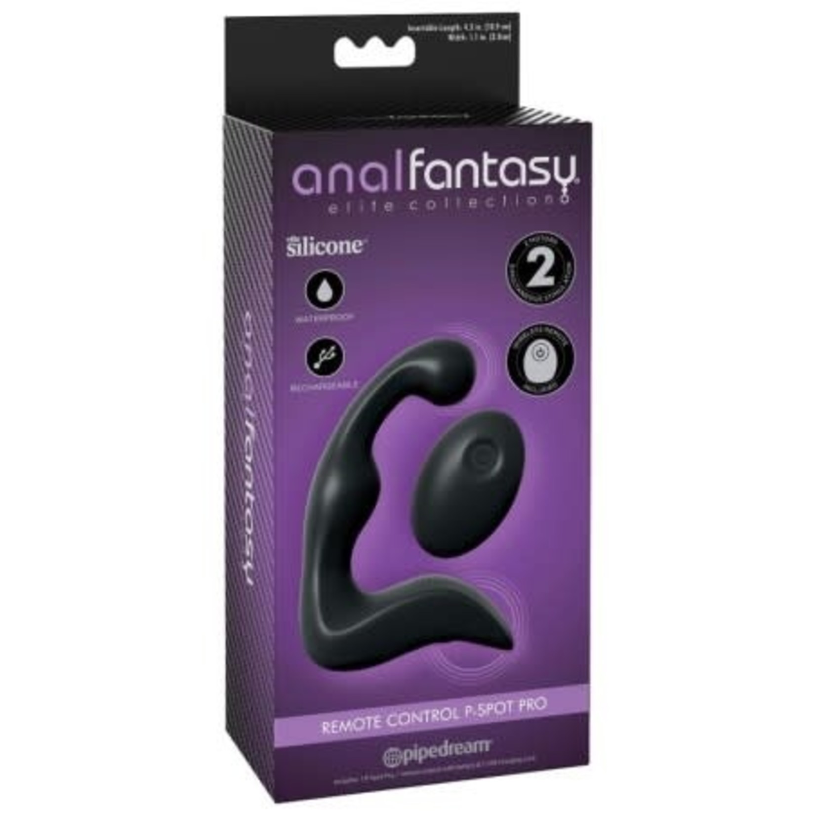 PIPEDREAM ANAL FANTASY  ELITE REMOTE CONTROL P-SPOT PRO