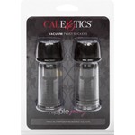 CALEXOTICS NIPPLE PLAY VACUUM TWIST SUCKERS - BLACK