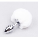 BUNNY TAIL ANAL PLUG - WHITE