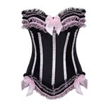 LACE UP CORSET WITH THONG MEDIUM