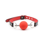 RED SILICONE BALL GAG