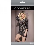 COQUETTE COQUETTE - LONG SLEEVE DRESS - BLACK - OS