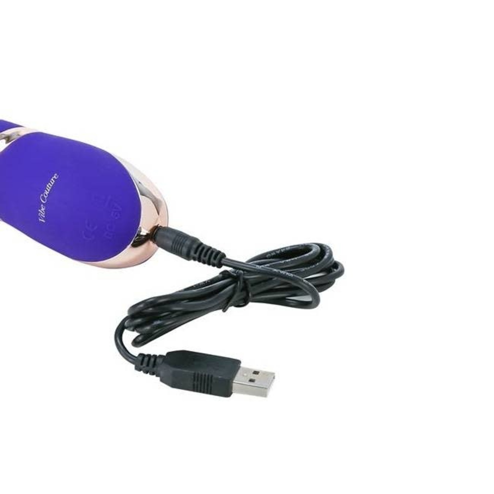VIBE COUTURE FRONT ROW RECHARGEABLE VIBRATOR - PURPLE