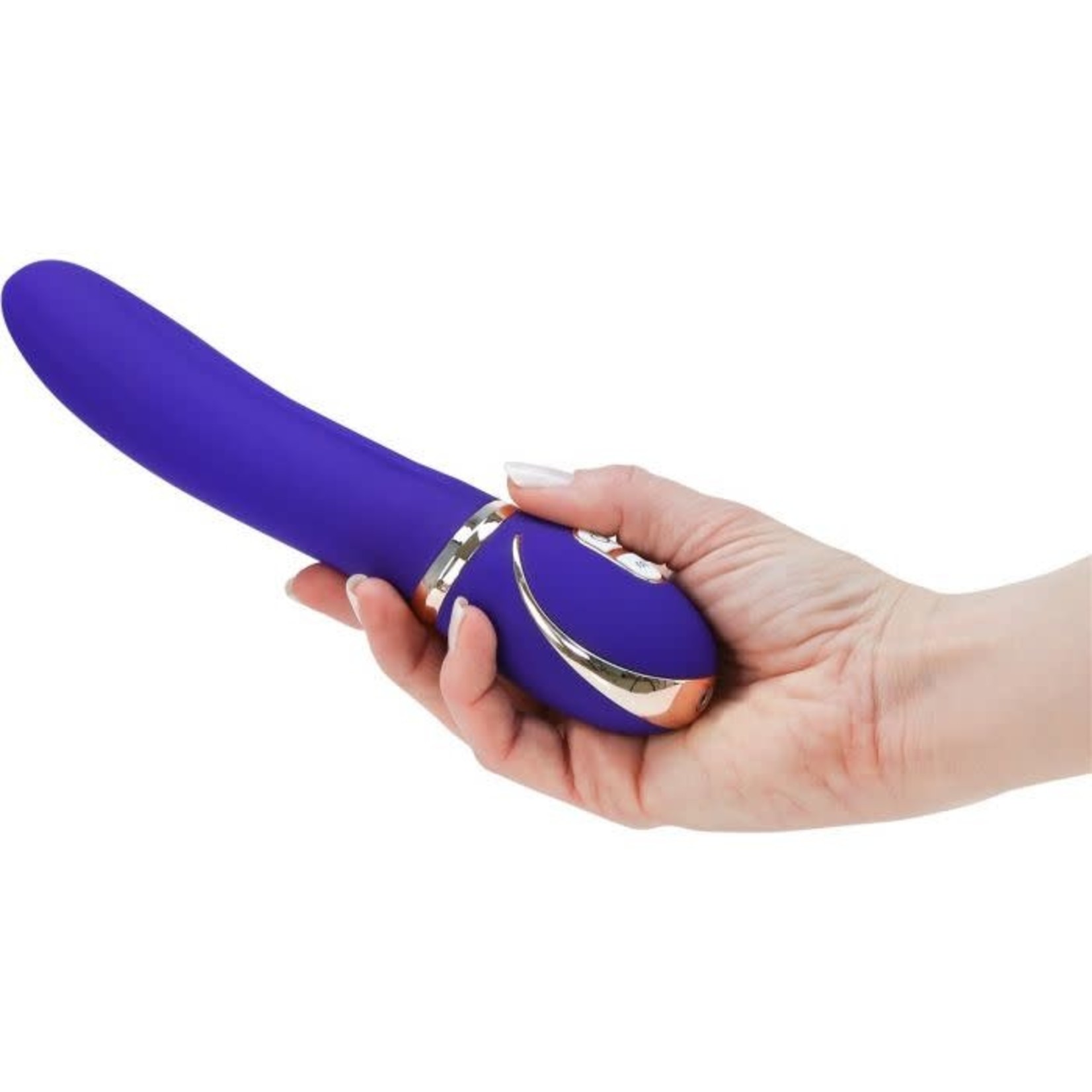 VIBE COUTURE GLAM UP RECHARGEABLE VIBRATOR - PURPLE