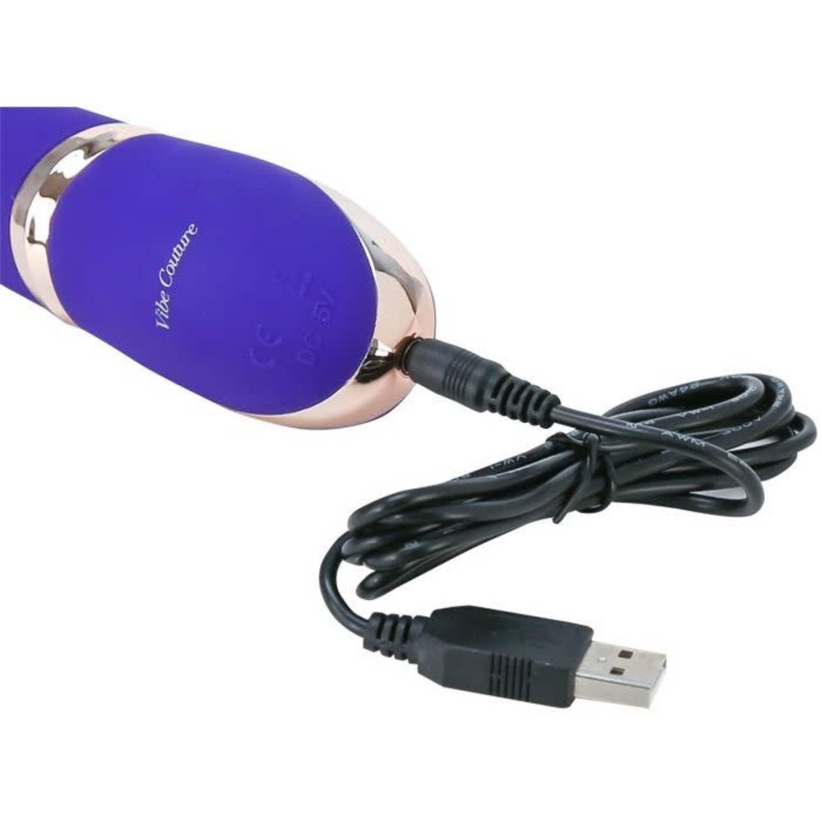 VIBE COUTURE GLAM UP RECHARGEABLE VIBRATOR - PURPLE