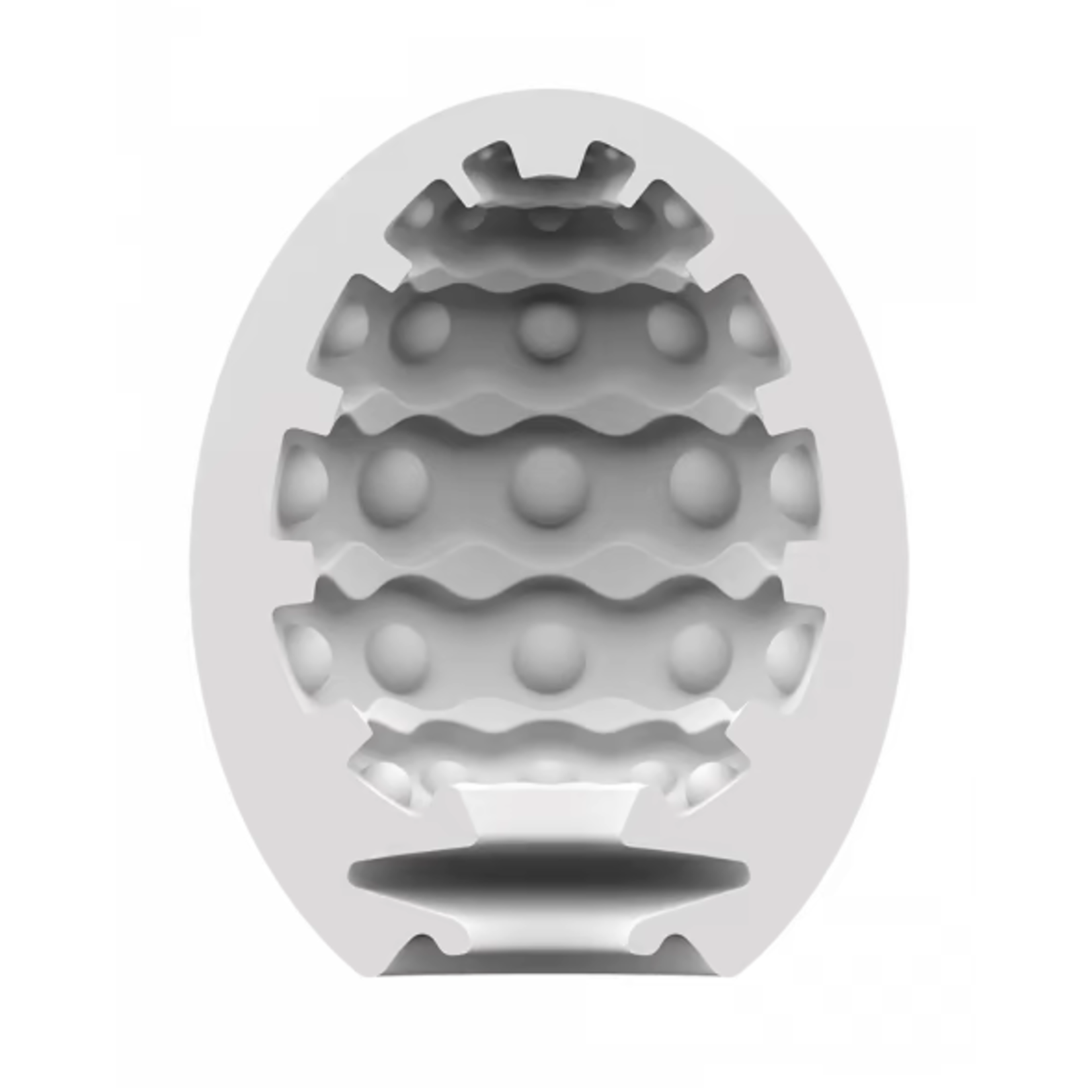SATISFYER SATISFYER - MASTURBATOR EGG SINGLE - (BUBBLE) VIOLET