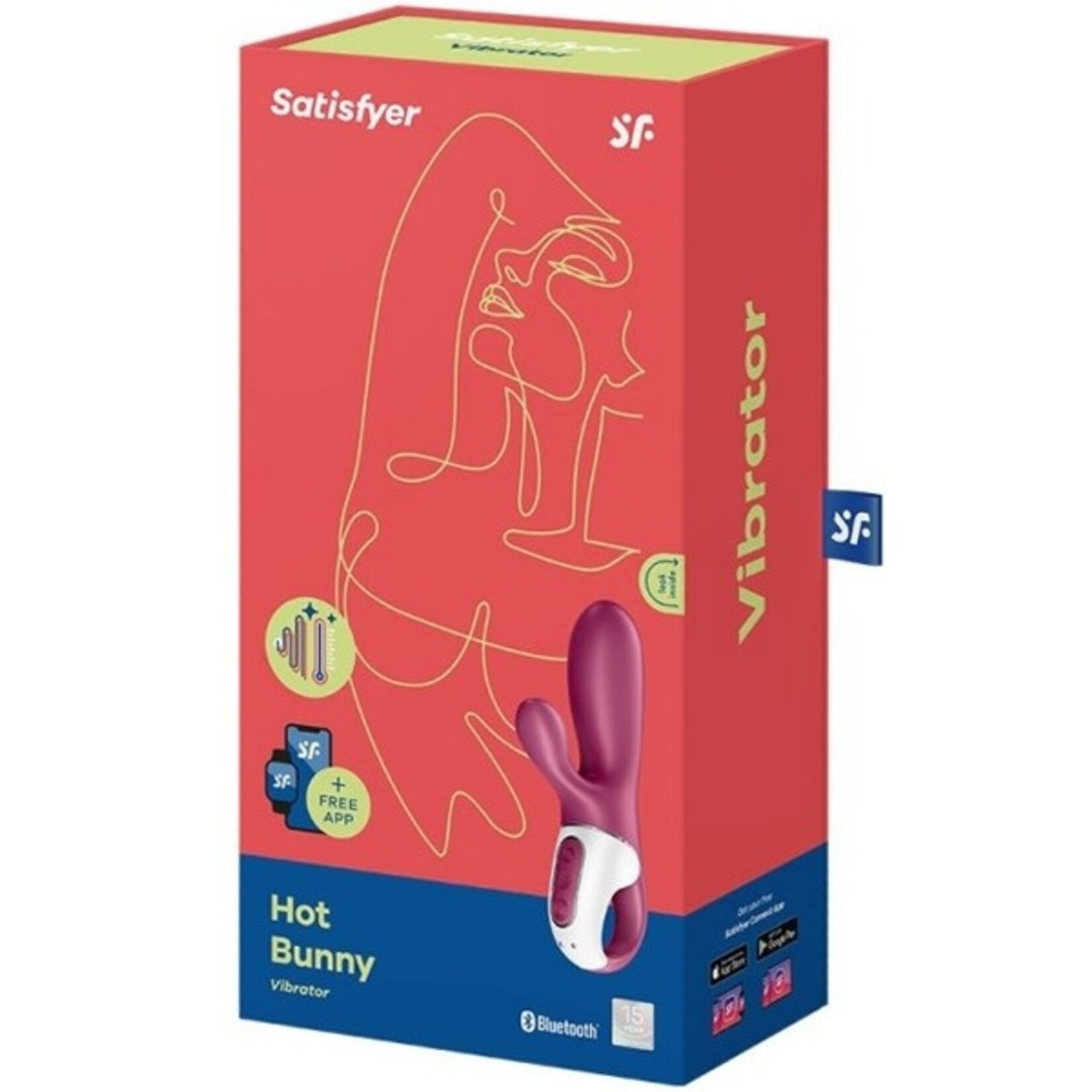 SATISFYER SATISFYER HOT BUNNY BERRY