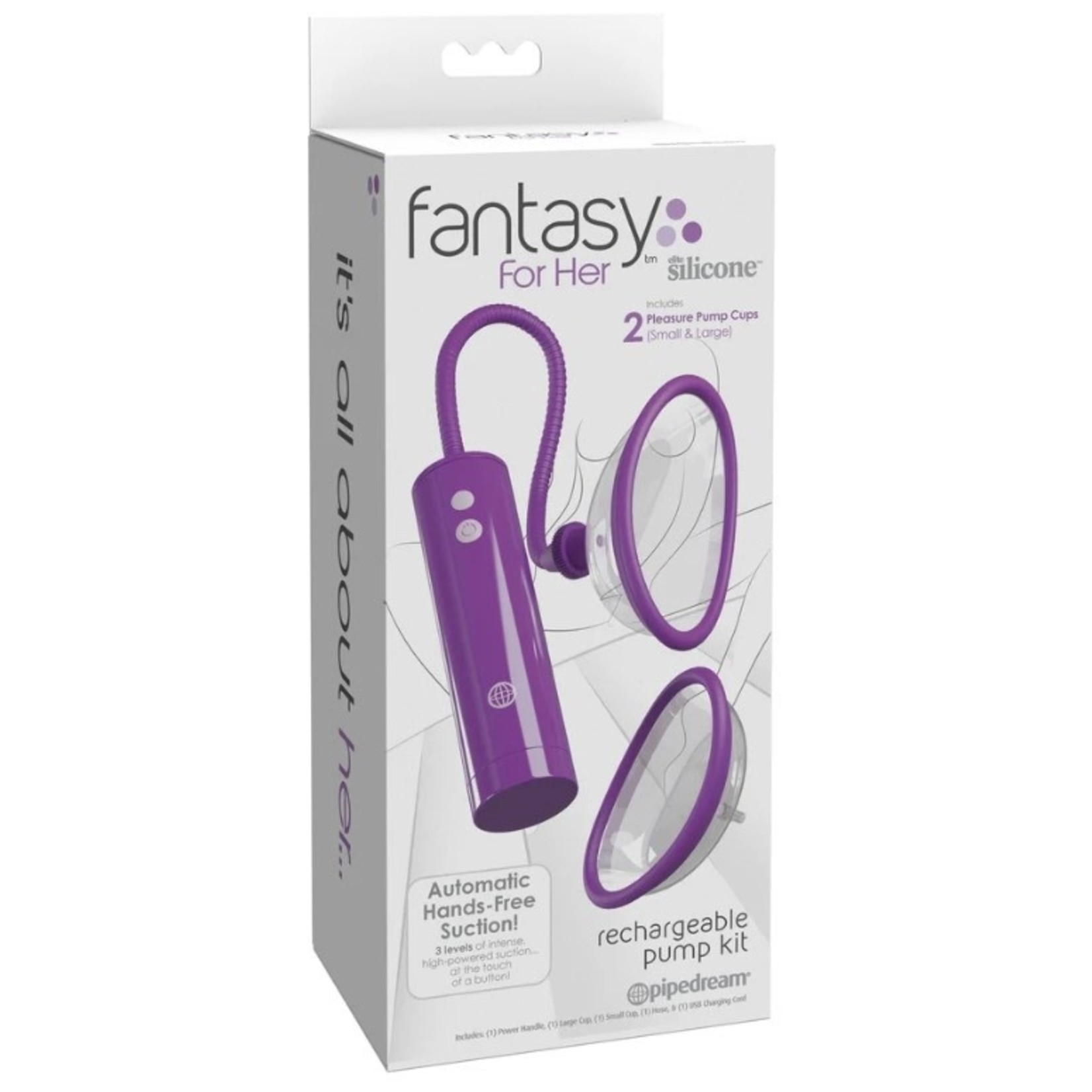 FANTASY FOR HER FANTASY FOR HER RECHARGEABLE PLEASURE PUMP KIT