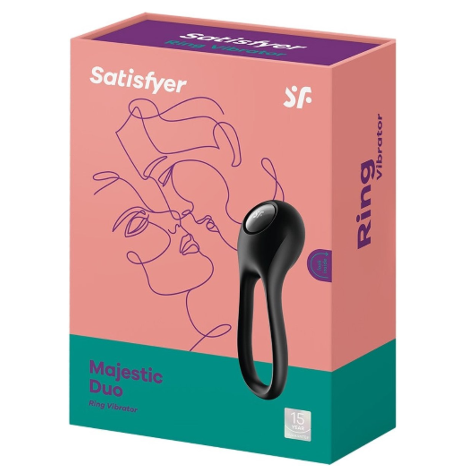 SATISFYER SATISFYER MAJESTIC DUO BLACK