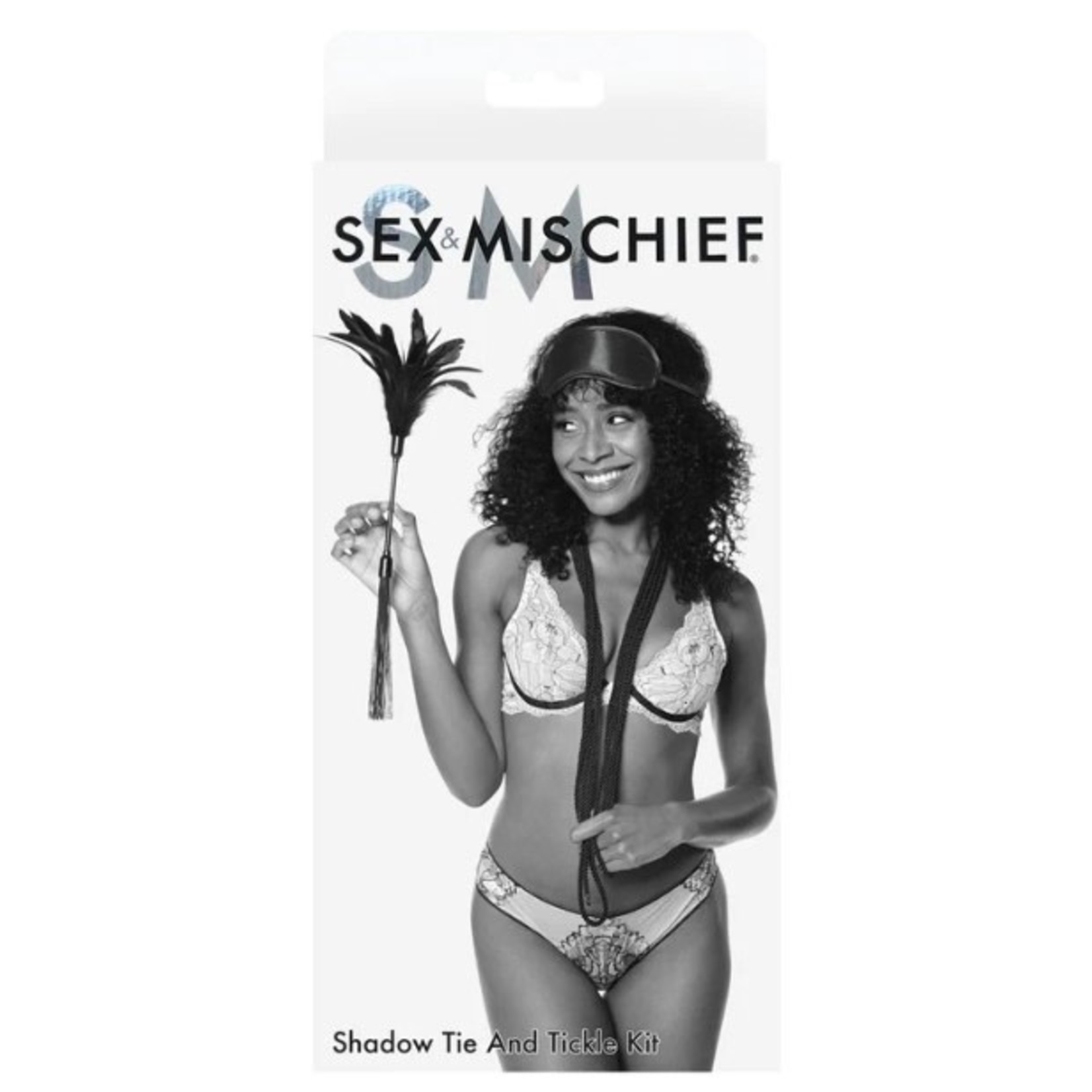 SEX & MISCHIEF SPORTSHEETS - SHADOW TIE AND TICKLE KIT