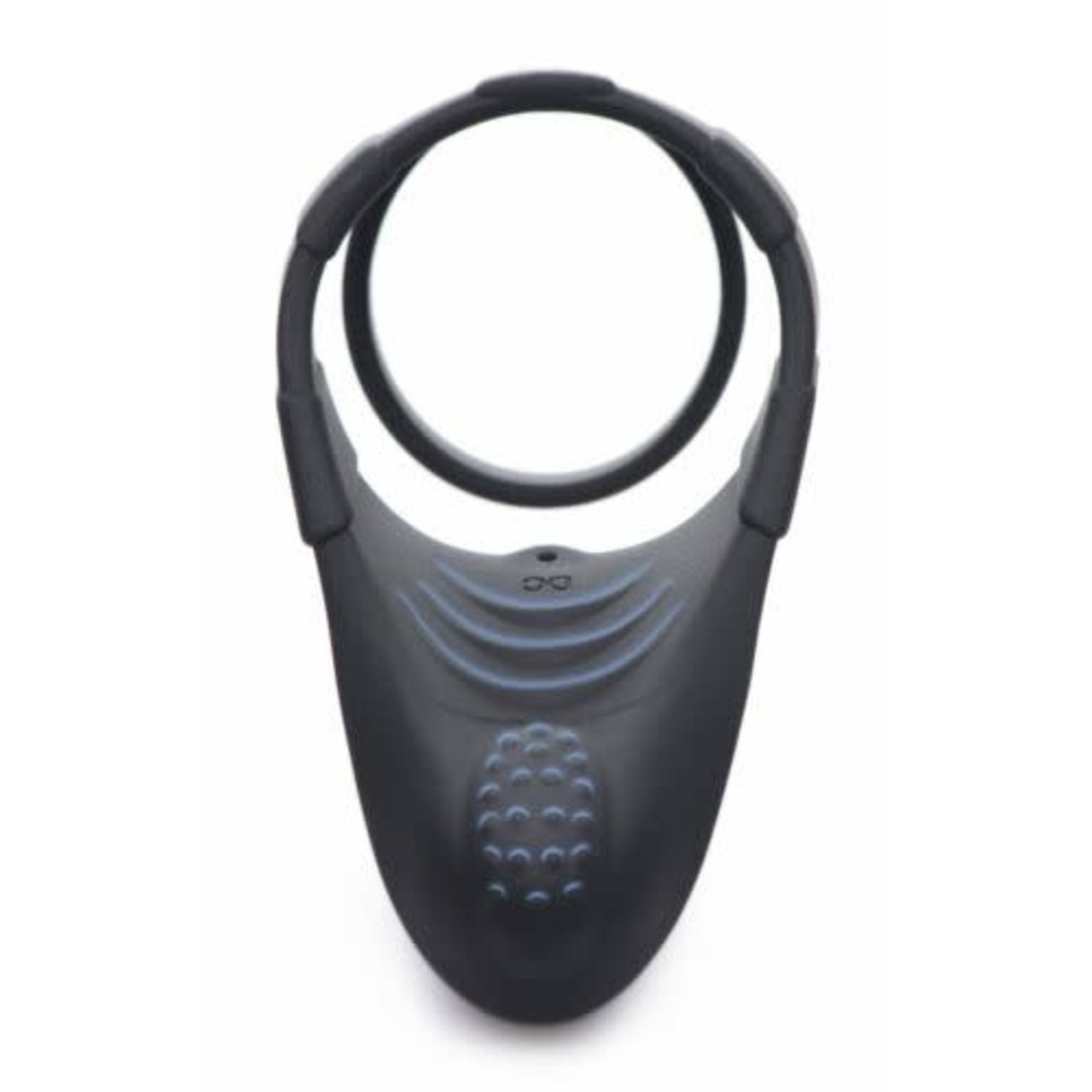 XR BRANDS TRINITY VIBES COCK RING AND TAINT STIMULATOR
