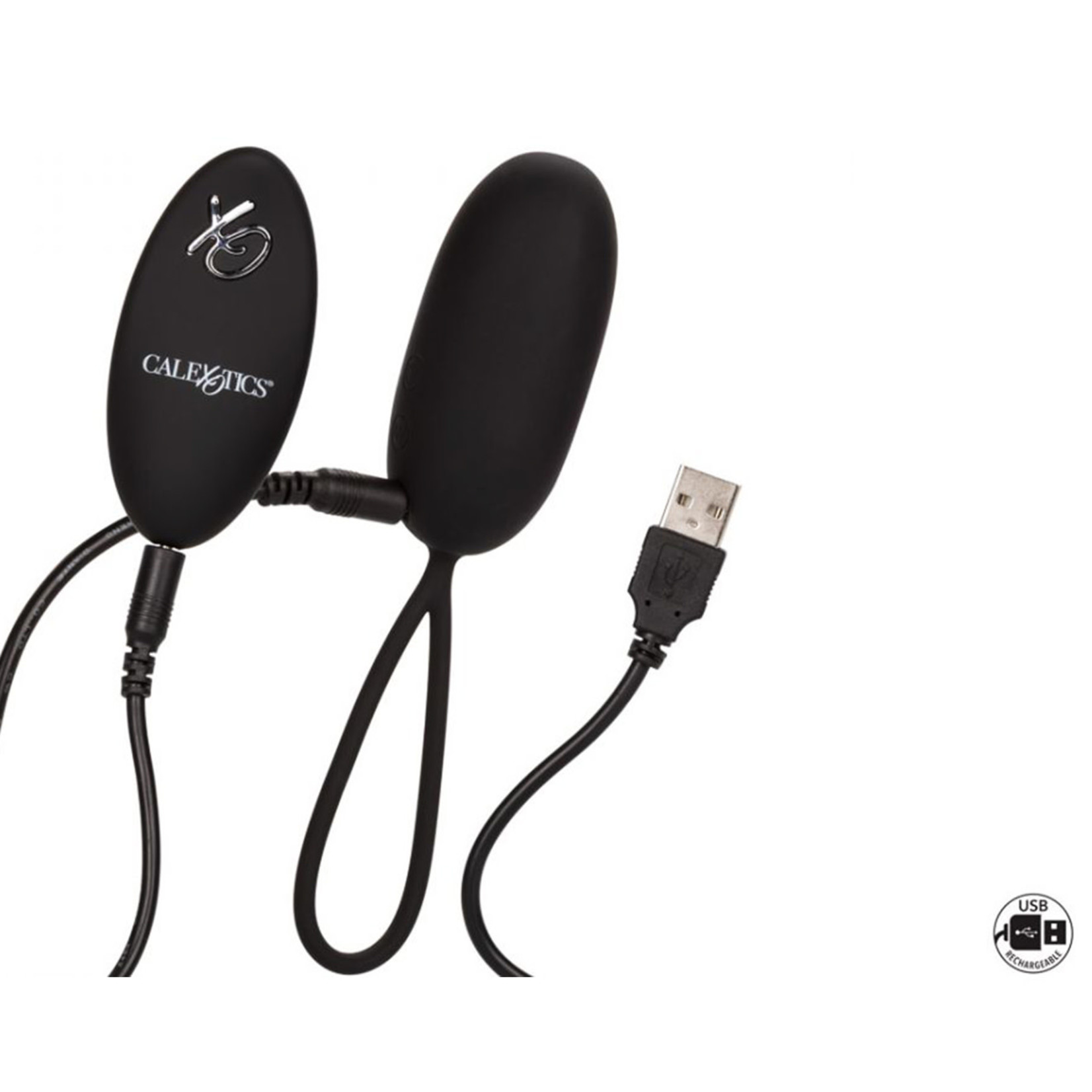 CALEXOTICS SILICONE REMOTE RECHARGEABLE EGG VIBE