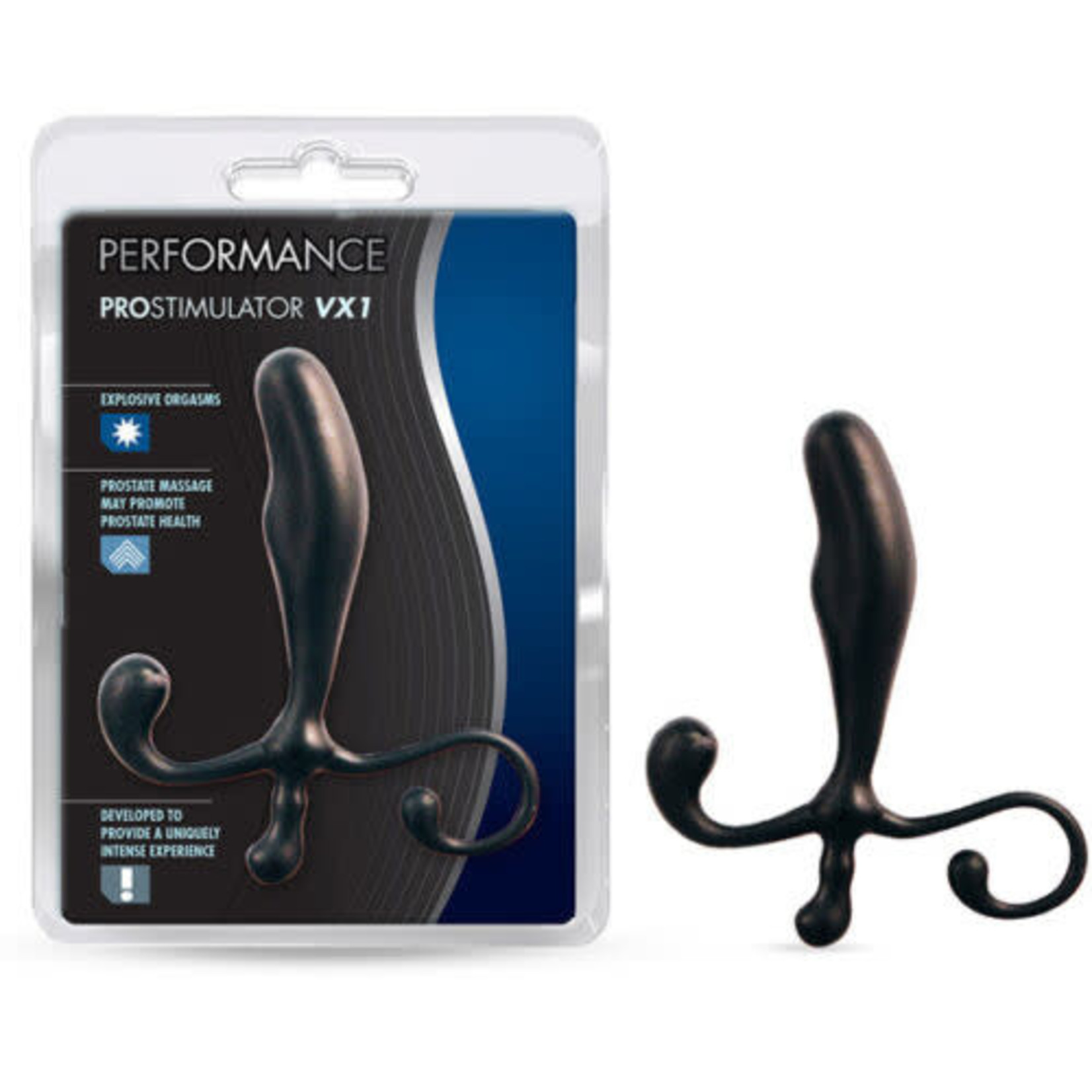 BLUSH BLUSH - PERFORMANCE PROSTIMULATOR VX1 - BLACK