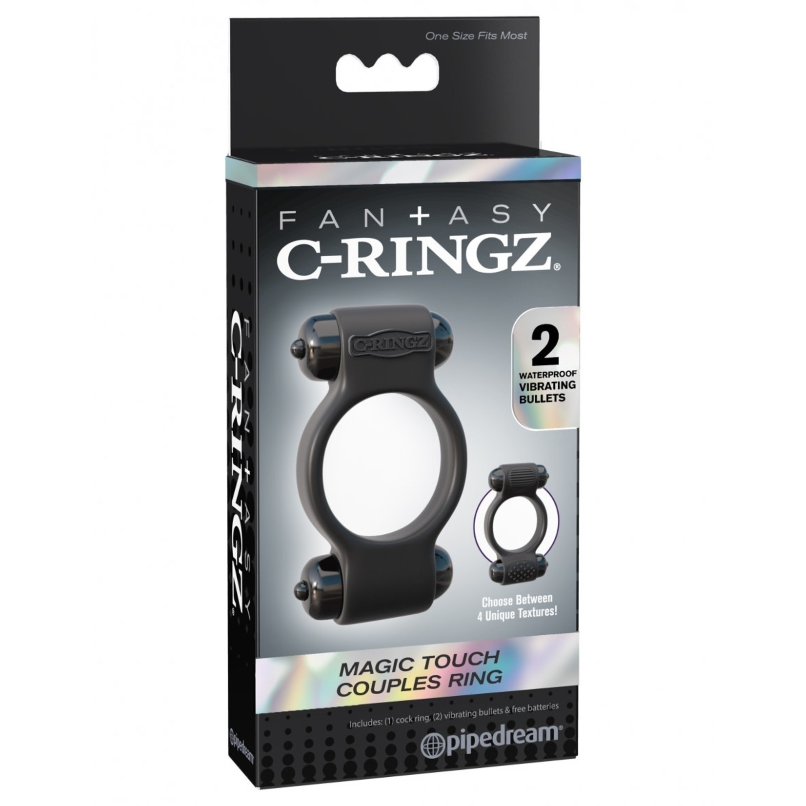 PIPEDREAM FCR MAGIC TOUCH COUPLES RING