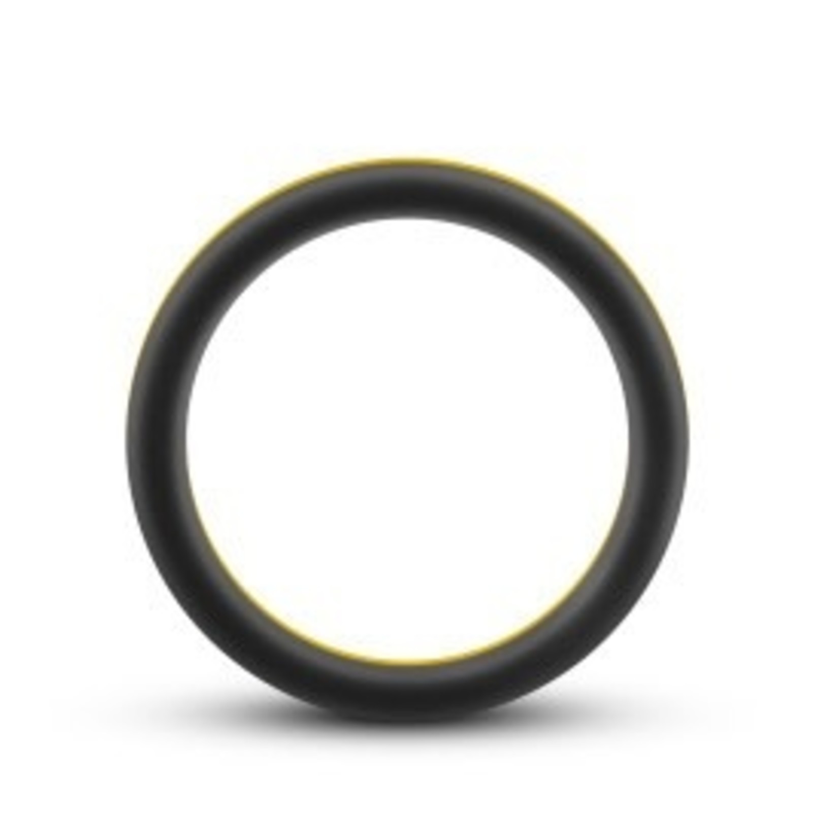 BLUSH BLUSH - PERFORMANCE - SILICONE GO PRO COCK RING - BLACK/GOLD/BLACK