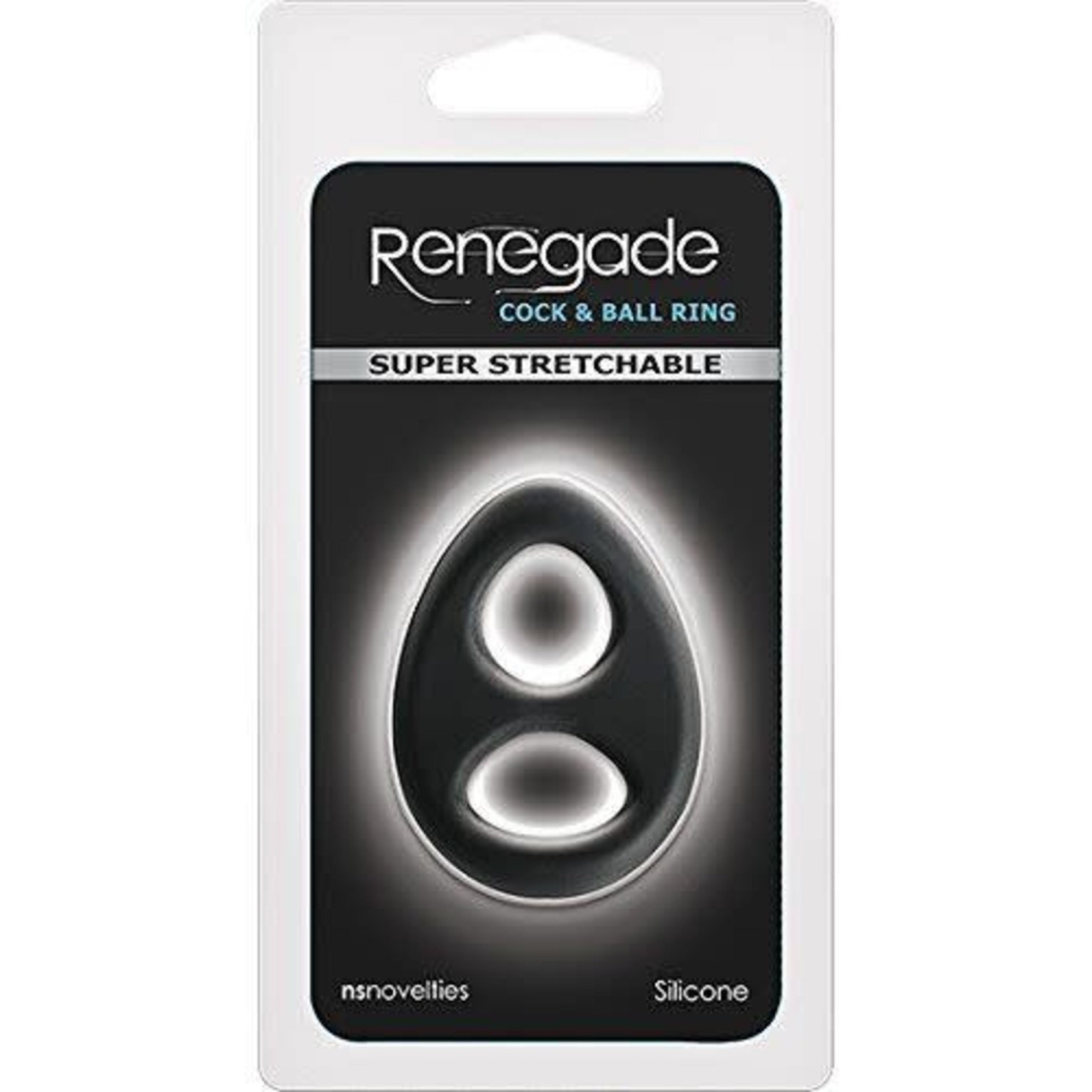 NS NOVELTIES NS - RENEGADE - ROMEO SOFT RING - BLACK