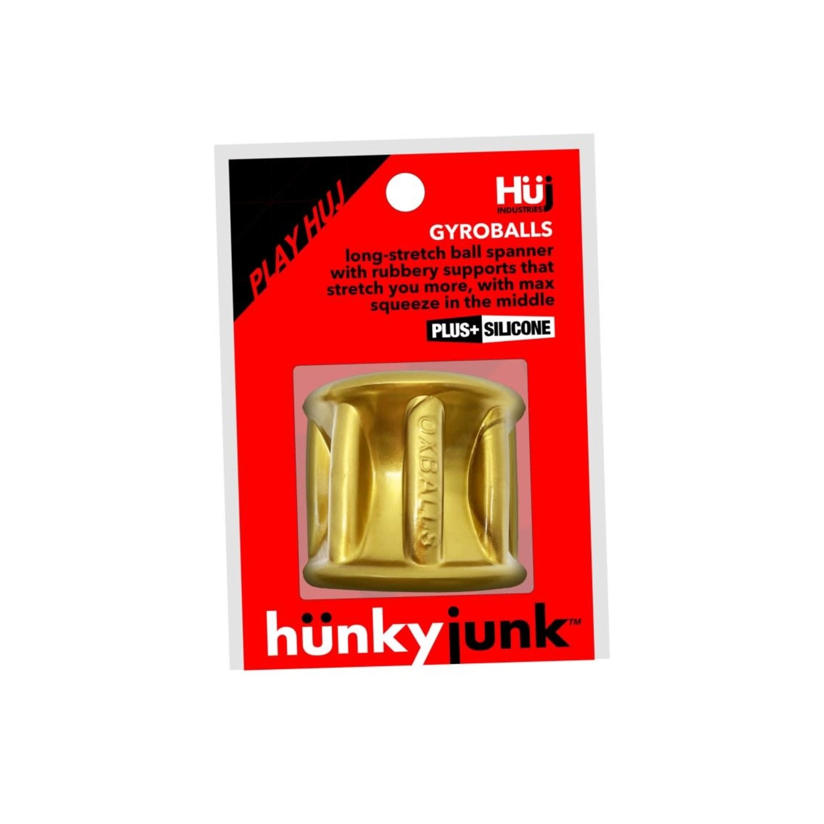 OXBALLS HUNKYJUNK - HUJ GYROBALLS BALLSTRETCHER - GOLD