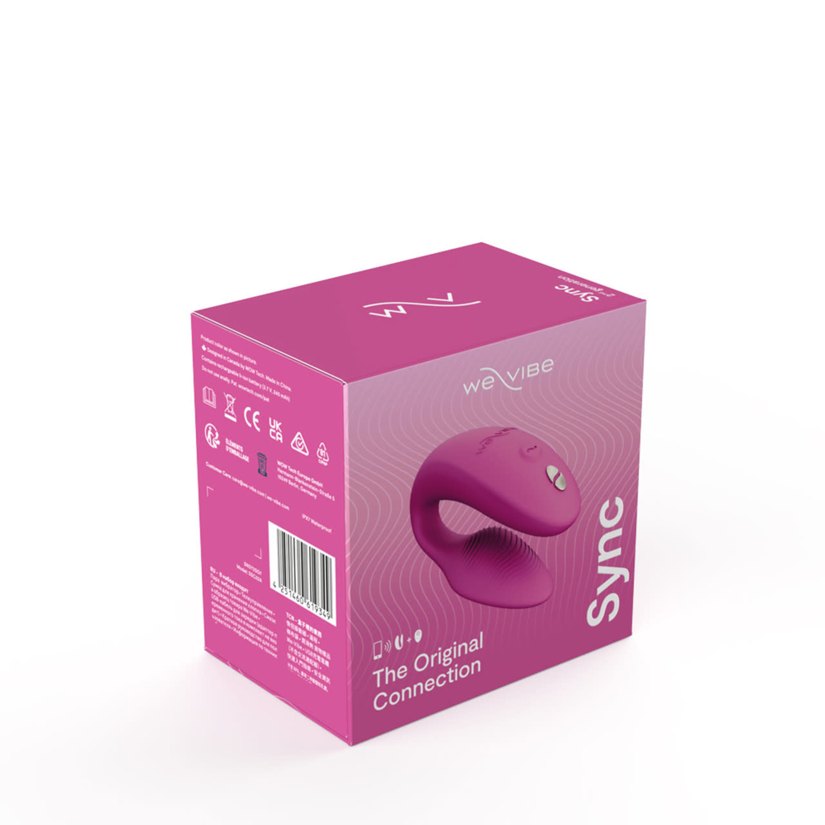 WE-VIBE WE-VIBE - SYNC WEARABLE COUPLES' VIBRATOR 2ND GENERATION - ROSE