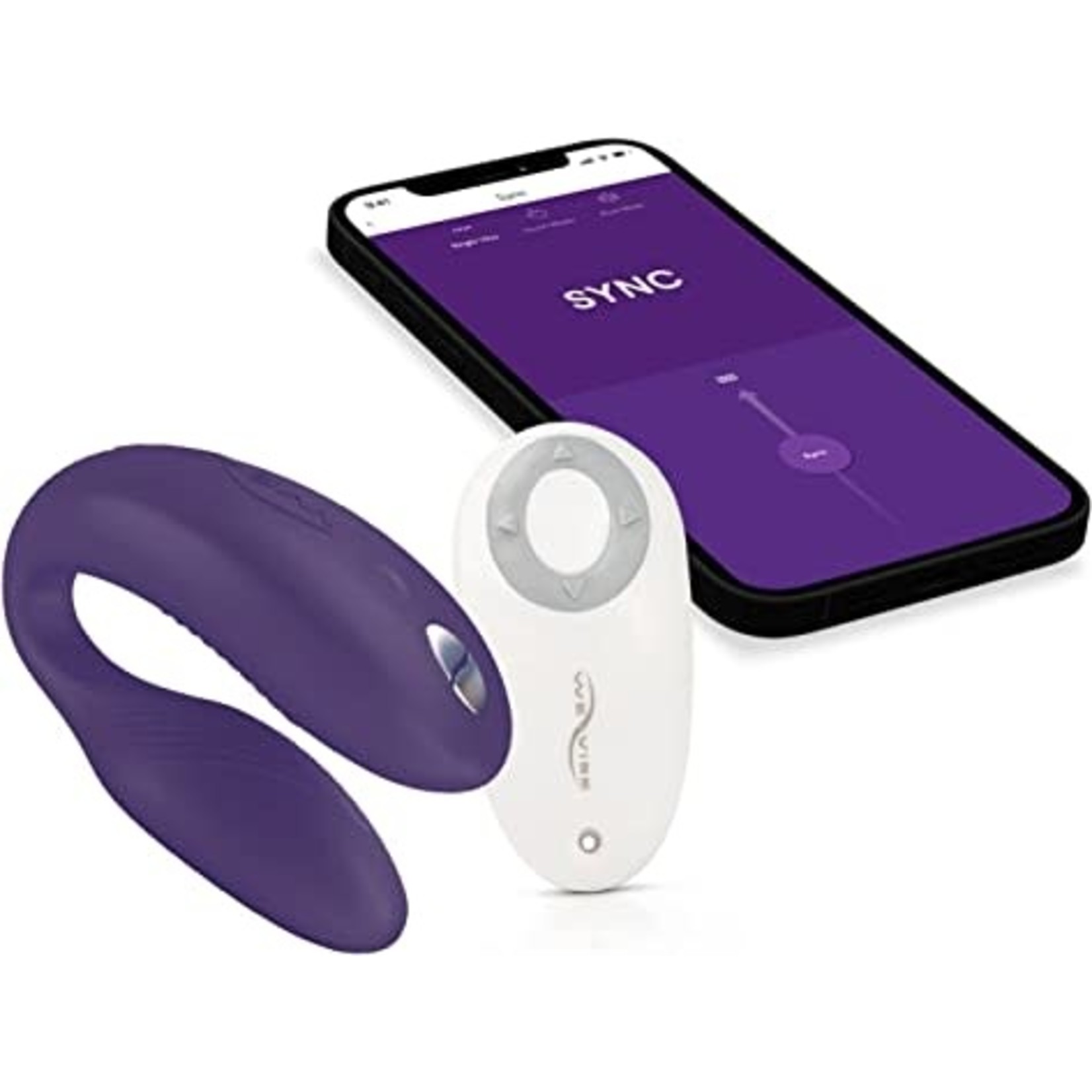 WE-VIBE WE-VIBE - SYNC WEARABLE COUPLES' VIBRATOR 2ND GENERATION - PURPLE