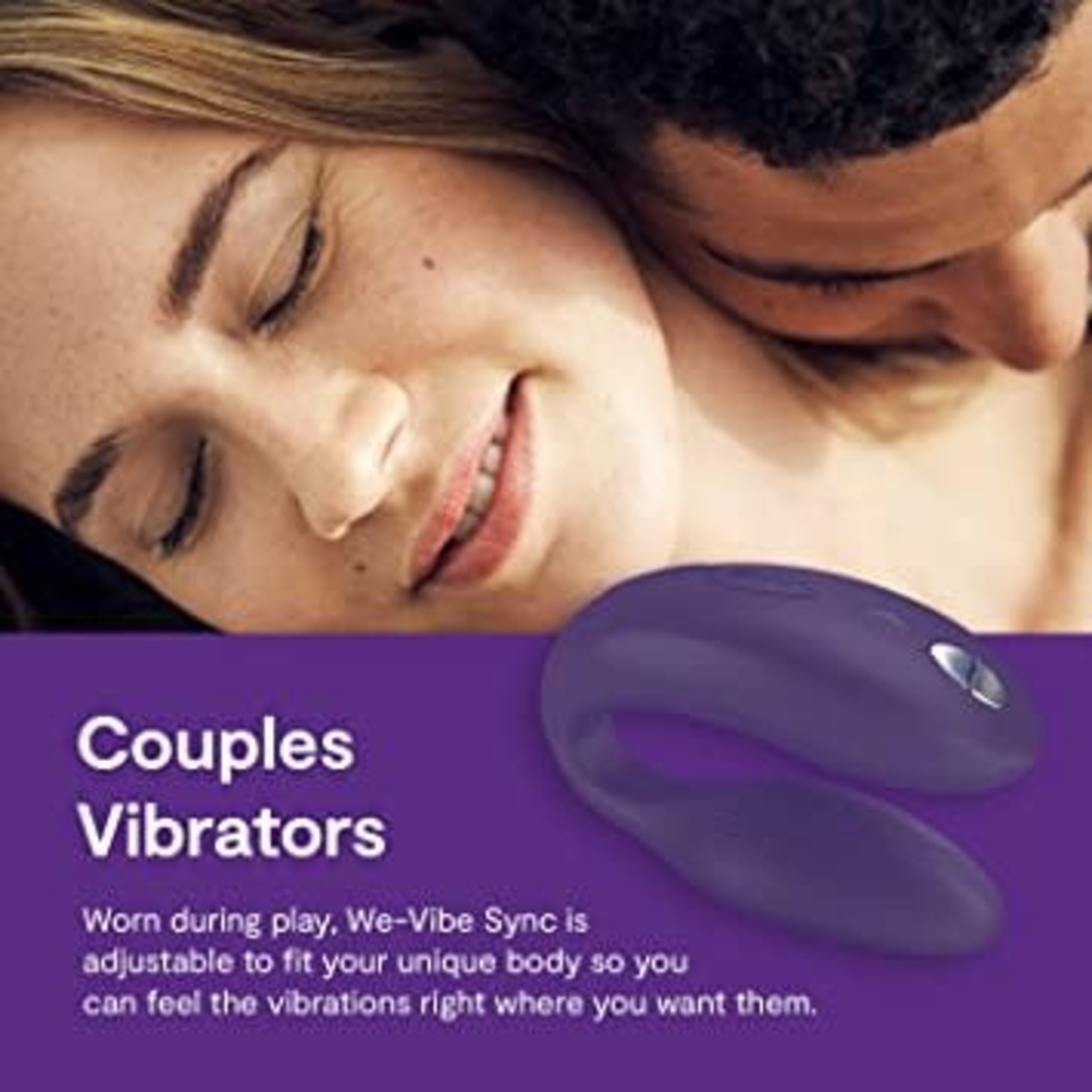 WE-VIBE WE-VIBE - SYNC WEARABLE COUPLES' VIBRATOR 2ND GENERATION - PURPLE