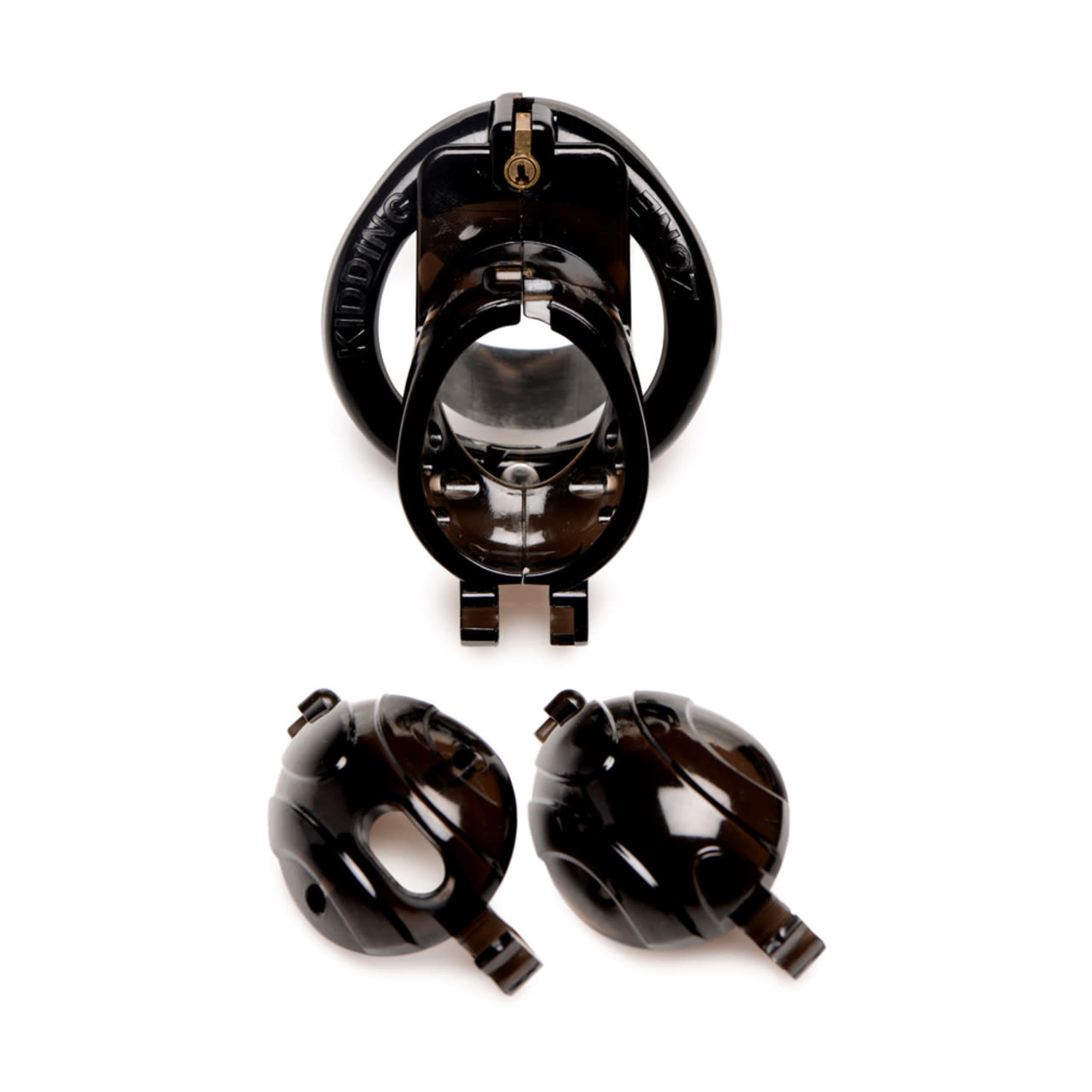 MASTER SERIES MASTER SERIES DOUBLE LOCKDOWN CHASTITY CAGE