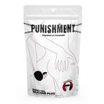 PUNISHMENT - BUNNY TAIL SILICONE ANAL PLUG - BLACK