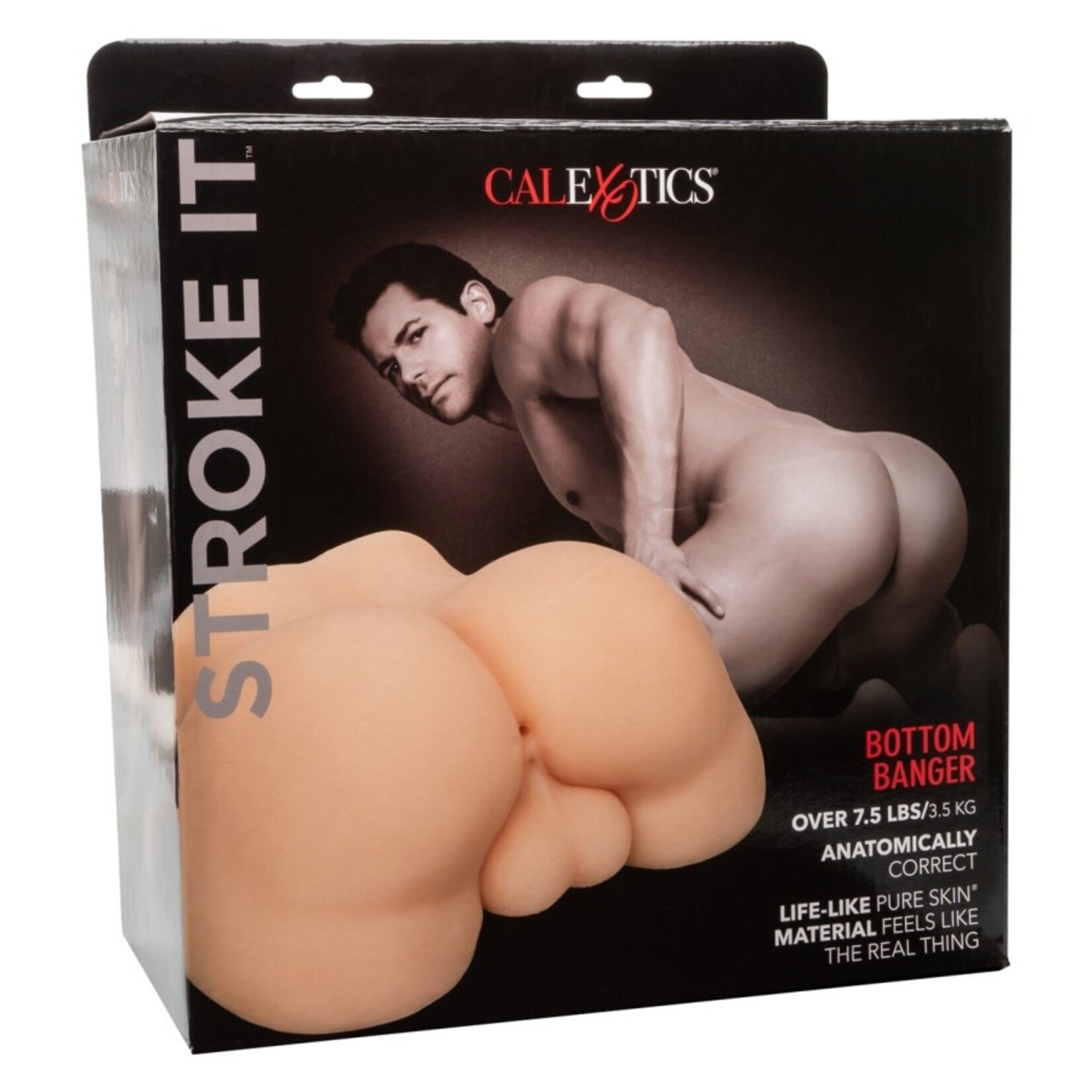 CALEXOTICS STROKE IT BOTTOM BANGER - IVORY