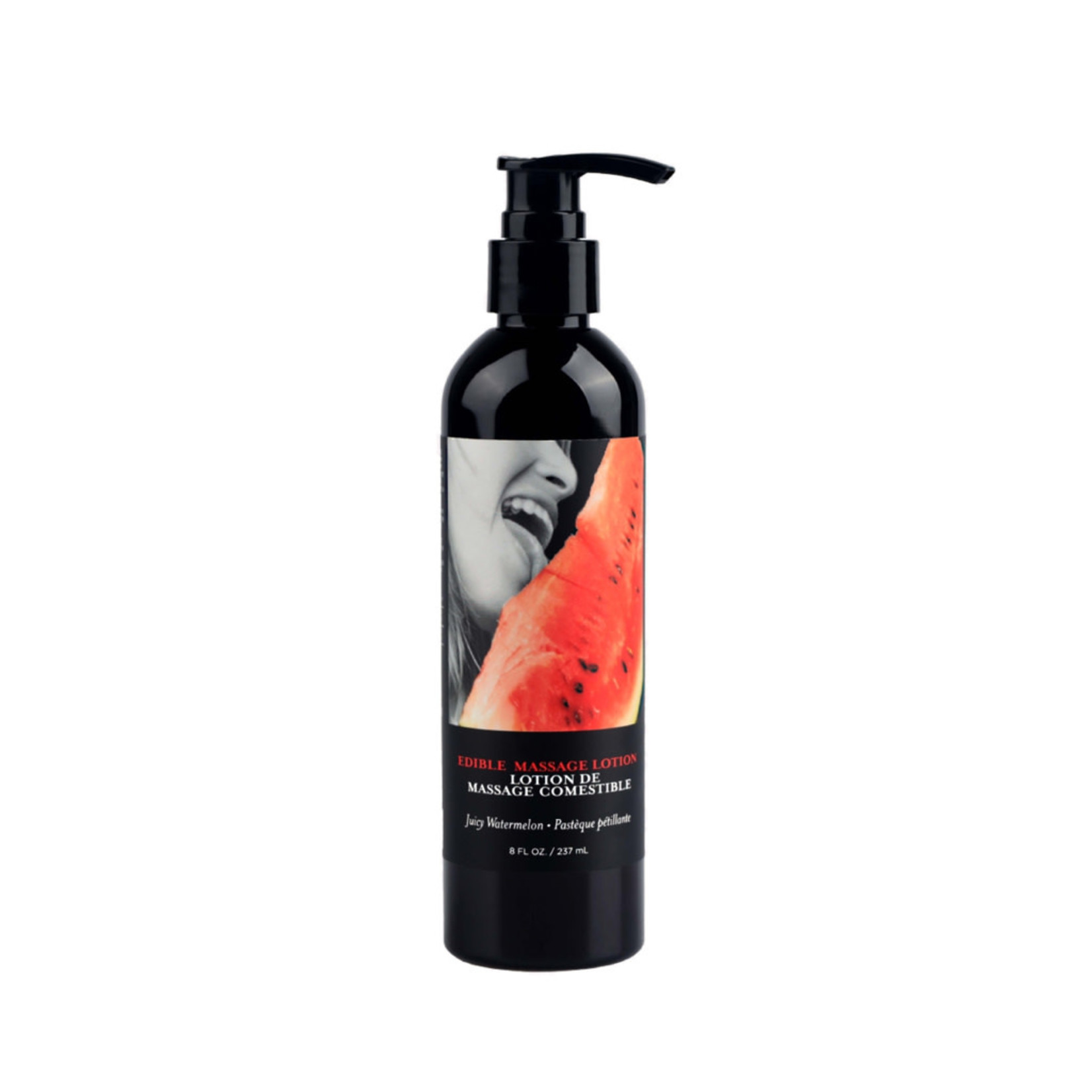 EARTHLY BODY EARTHLY BODY - EDIBLE MASSAGE LOTION WATERMELON 8 FL OZ / 237 ML