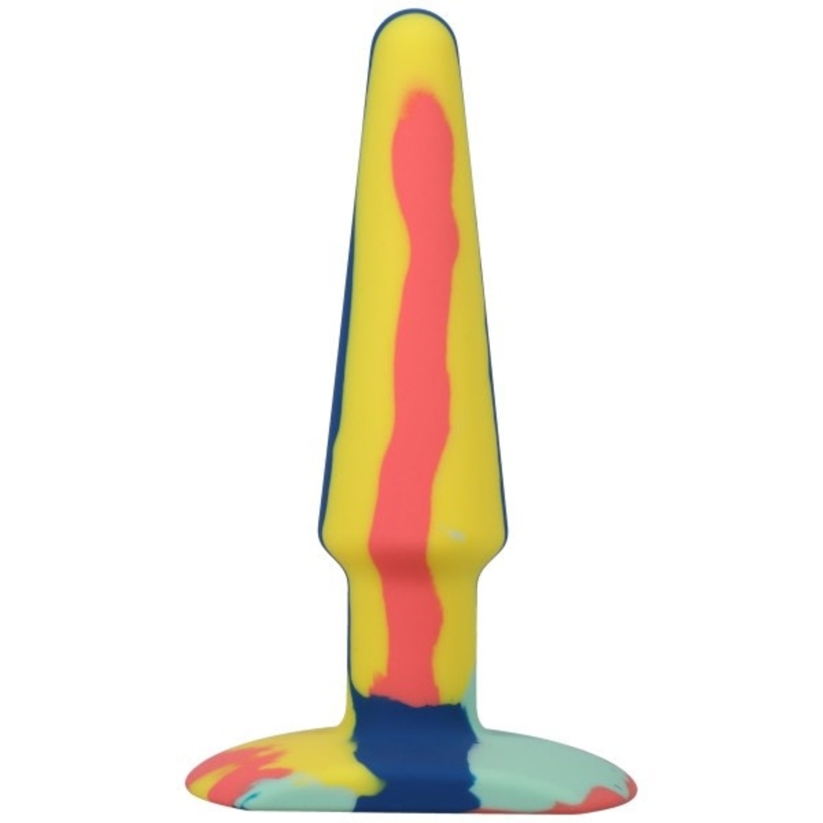 DOC JOHNSON A-PLAY - GROOVY - SILICONE ANAL PLUG - 5" - SUNRISE