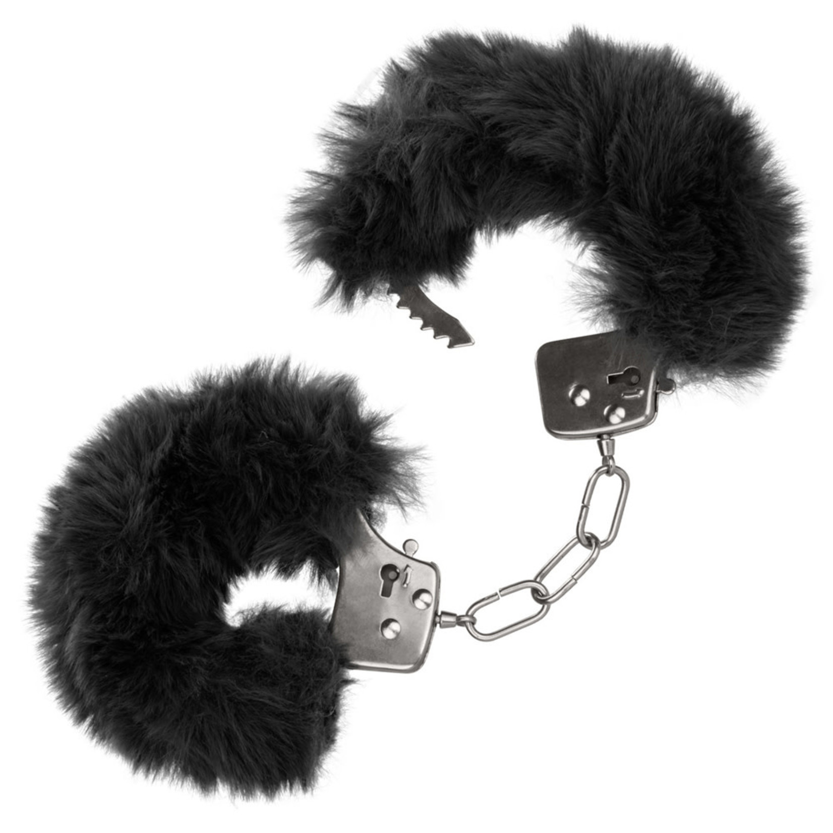 CALEXOTICS ULTRA FLUFFY FURRY CUFFS - BLACK