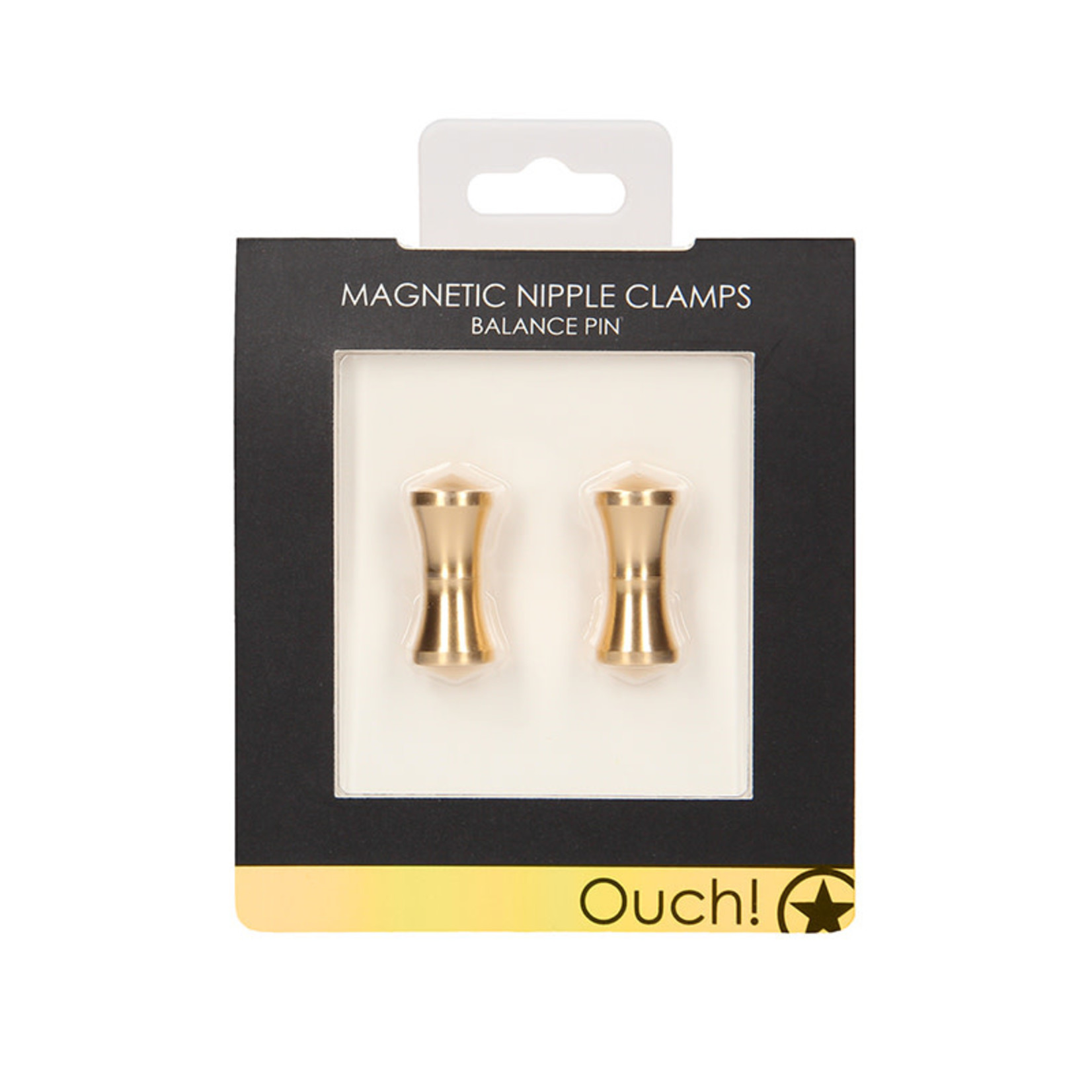 OUCH OUCH! MAGNETIC BALANCE PIN NIPPLE CLAMPS