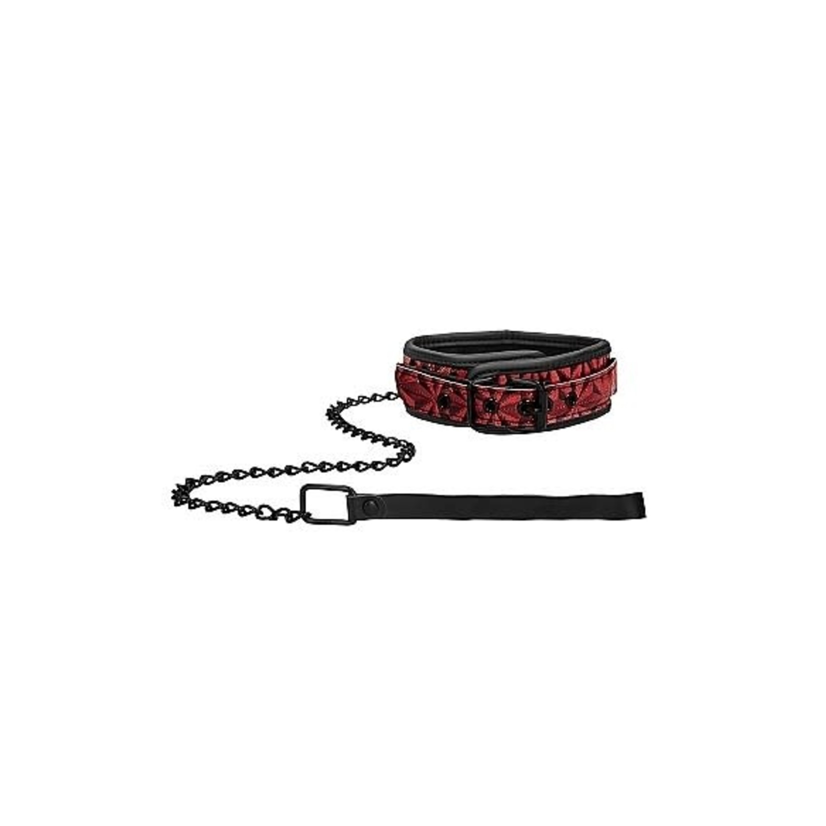OUCH OUCH! LUXURY COLLAR WITH LEASH
