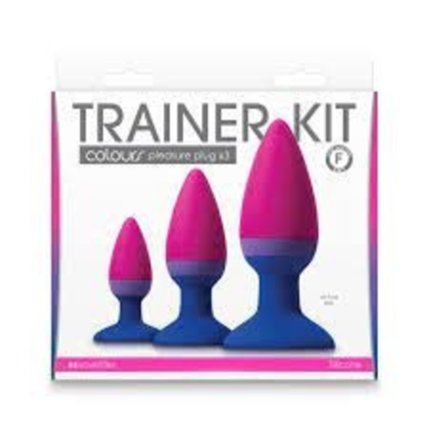NS NOVELTIES NS NOVELTIES - COLOURS PLEASURE PLUG X 3 SET