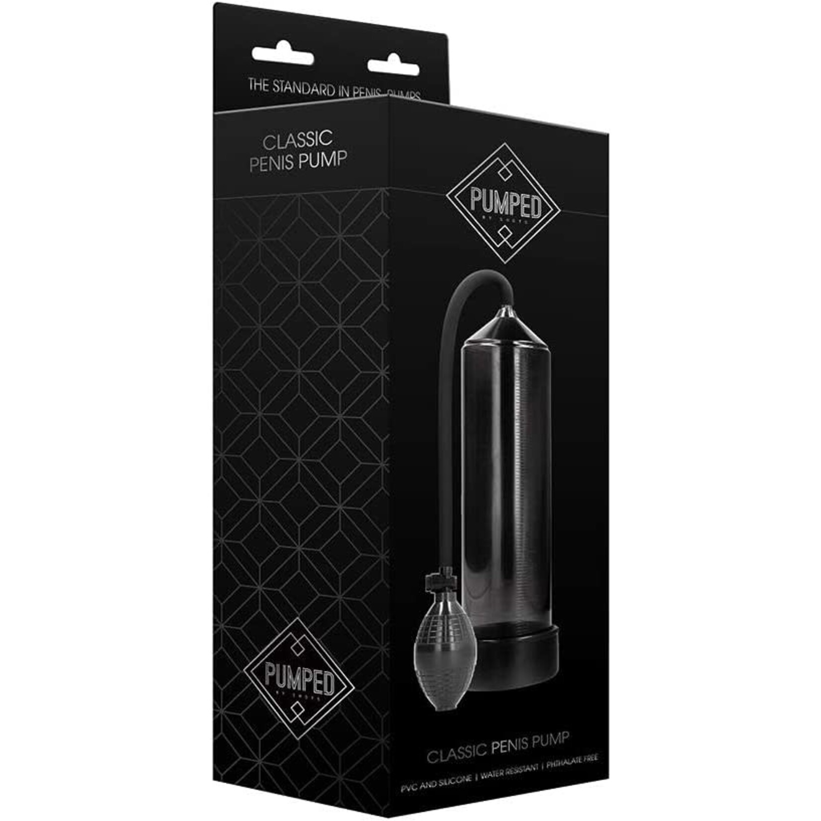 SHOTS SHOTS - PUMPED CLASSIC PENIS PUMP - BLACK
