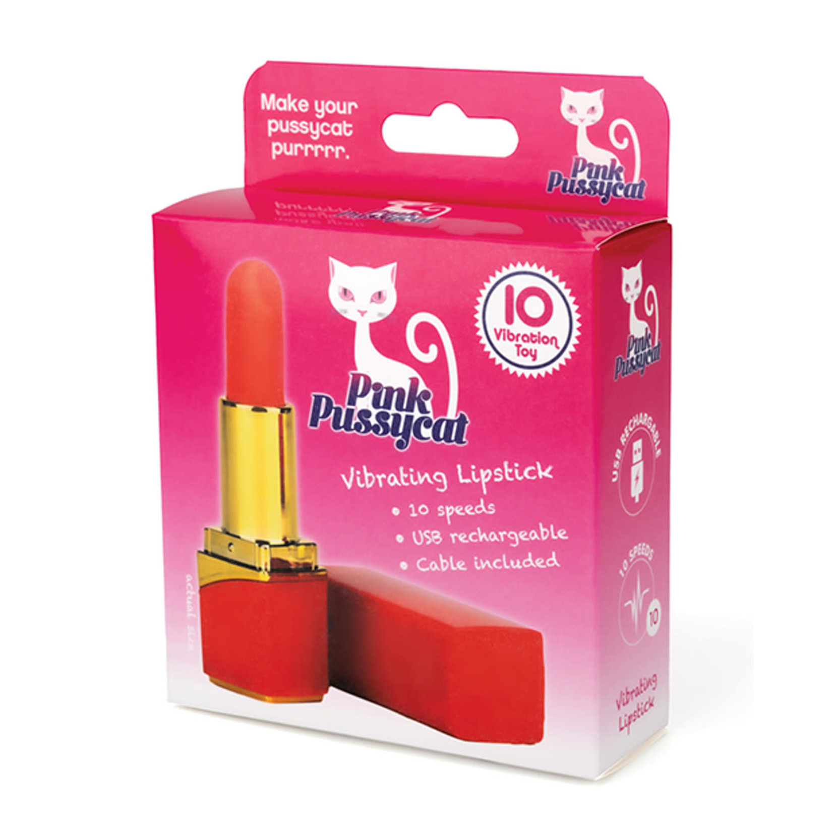 PINK PUSSYCAT PINK PUSSYCAT RECHARGEABLE LIPSTICK VIBE