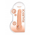 SHOTS REALROCK PENIS SLEEVE 9 INCH EXTENDER