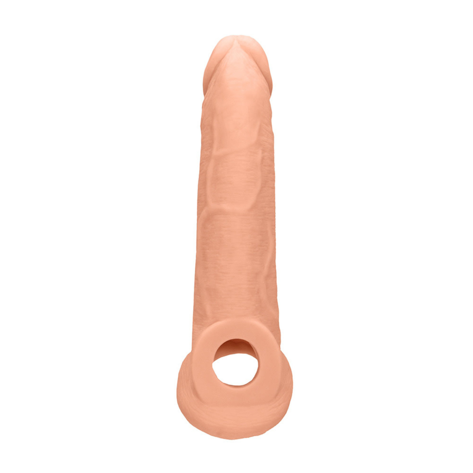 SHOTS REALROCK PENIS SLEEVE 9 INCH EXTENDER