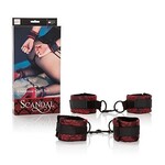 CALEXOTICS SCANDAL UNIVERSAL CUFF SET - RED