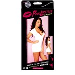 PINK LIPSTICK PINK LIPSTICK PARTY IN THE BACK MINI DRESS - WHITE - M/L