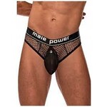 MALE POWER MALE POWER -  COCK PIT THONG BLACK S/M