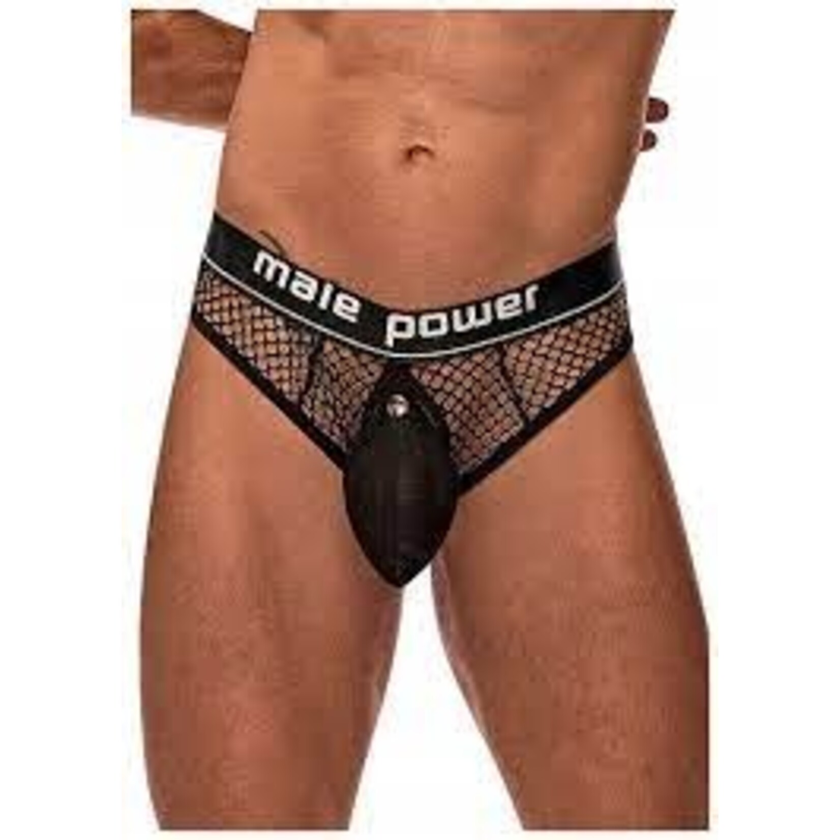 MALE POWER MALE POWER -  COCK PIT THONG BLACK S/M