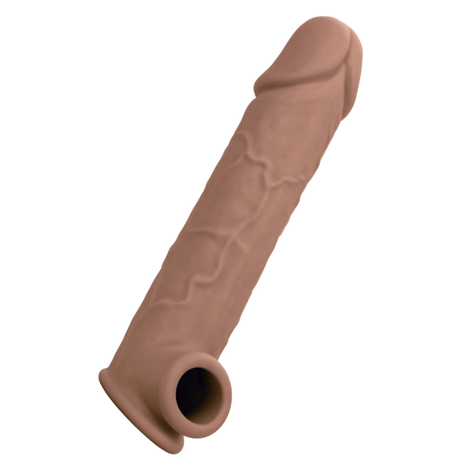 CALEXOTICS PERFORMANCE MAXX LIFE-LIKE EXTENSION 8" - BROWN