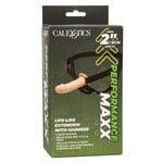 CALEXOTICS PERFORMANCE MAXX LIFE-LIKE EXTENSION WITH HARNESS - IVORY