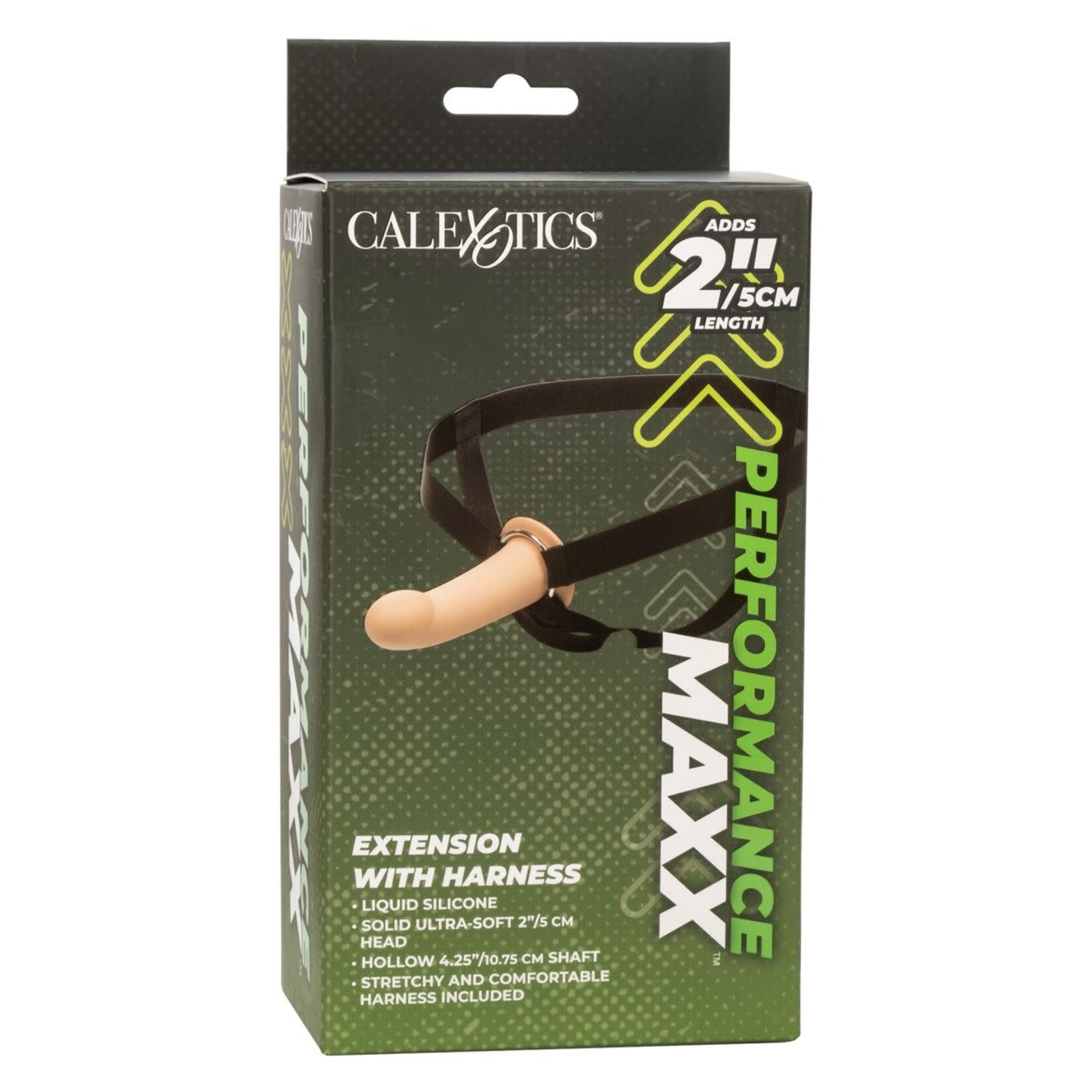 CALEXOTICS PERFORMANCE MAXX EXTENSION WITH HARNESS - IVORY