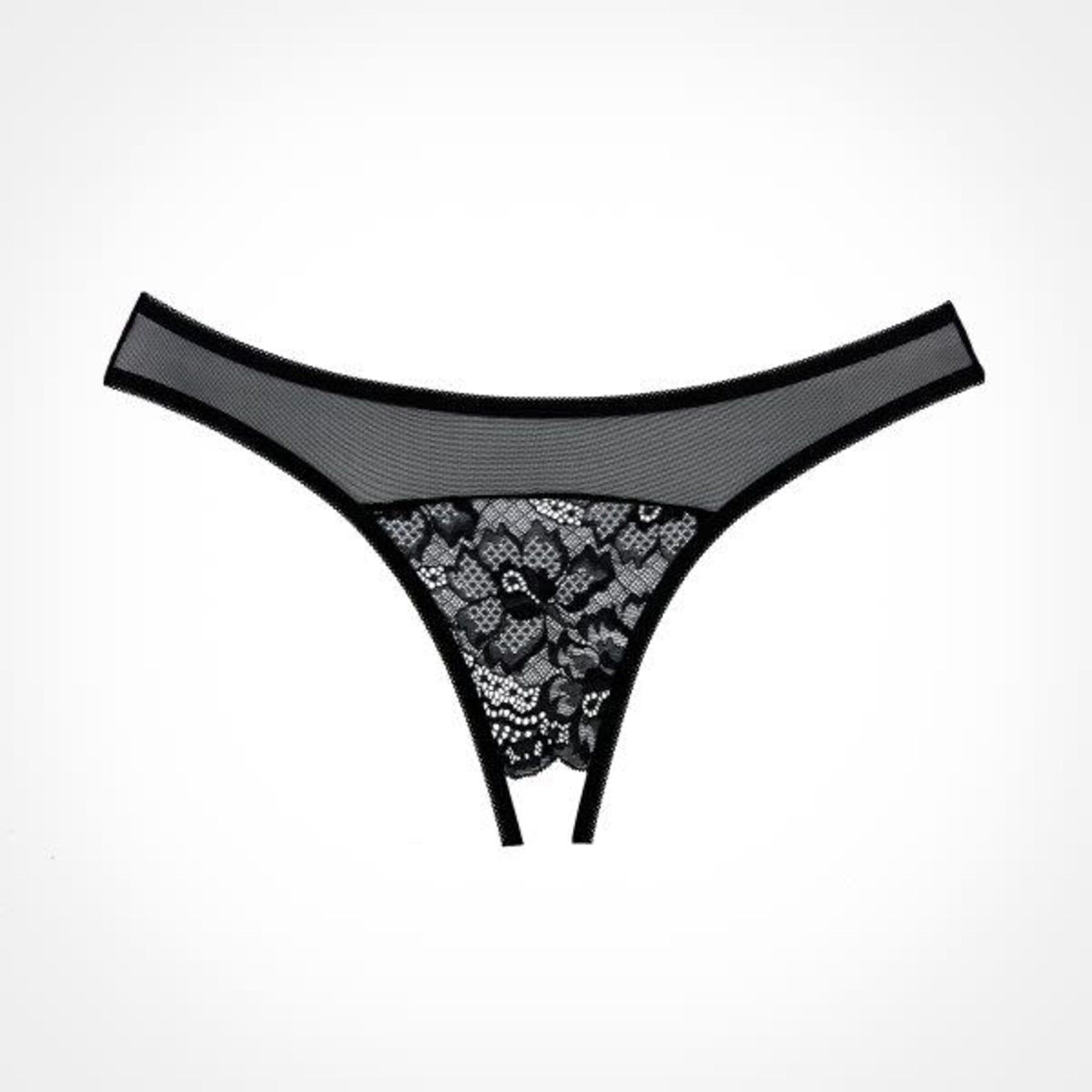 ALLURE LINGERIE ALLURE ADORE - JUST A RUMOUR PANTY - BLACK - ONE SIZE