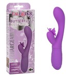 CALEXOTICS RECHARGEABLE BUTTERFLY KISS FLUTTER - PURPLE