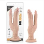 DR. SKIN DR. SKIN - COCK VIBES - DOUBLE VIBE - BEIGE